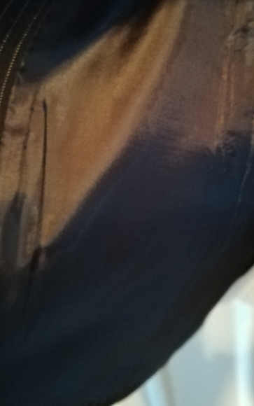 Tahari dress size 14, pinstriped, fully lined - Picture 7 of 7